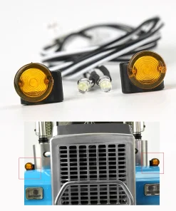 LESU Side Marker Lights spare Parts Suitable for TAMIYA RC 1/14 DIY Tractor TruckRadio Controlled Trailer Model Car Accessory